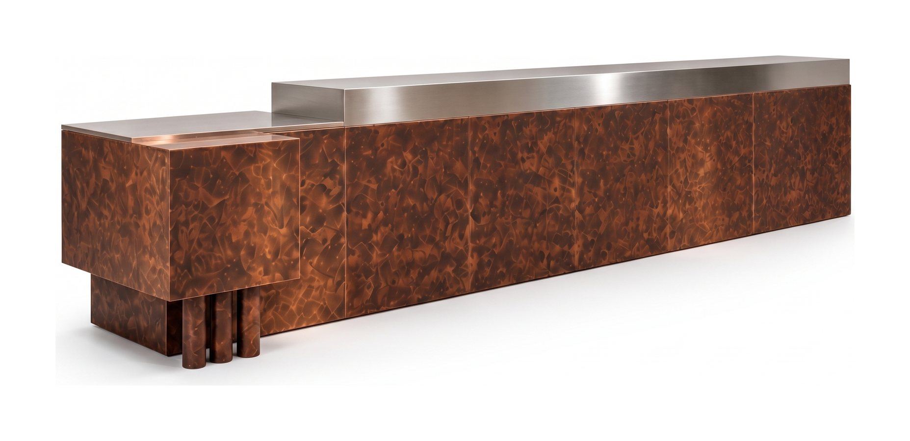 The bar counter