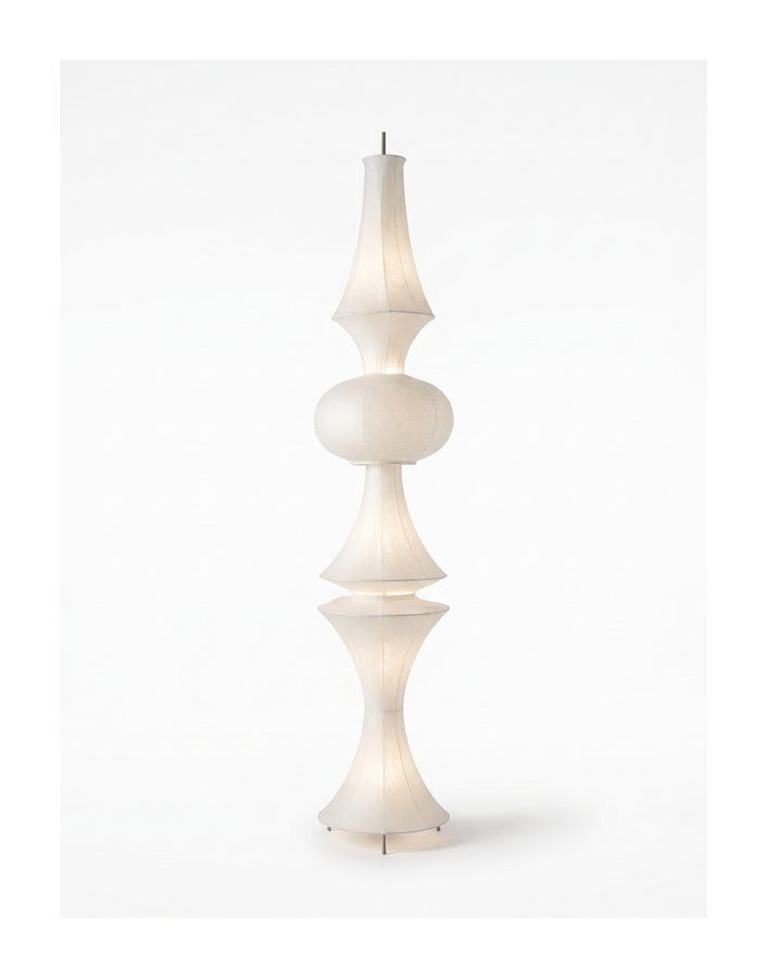 Paper column lamp