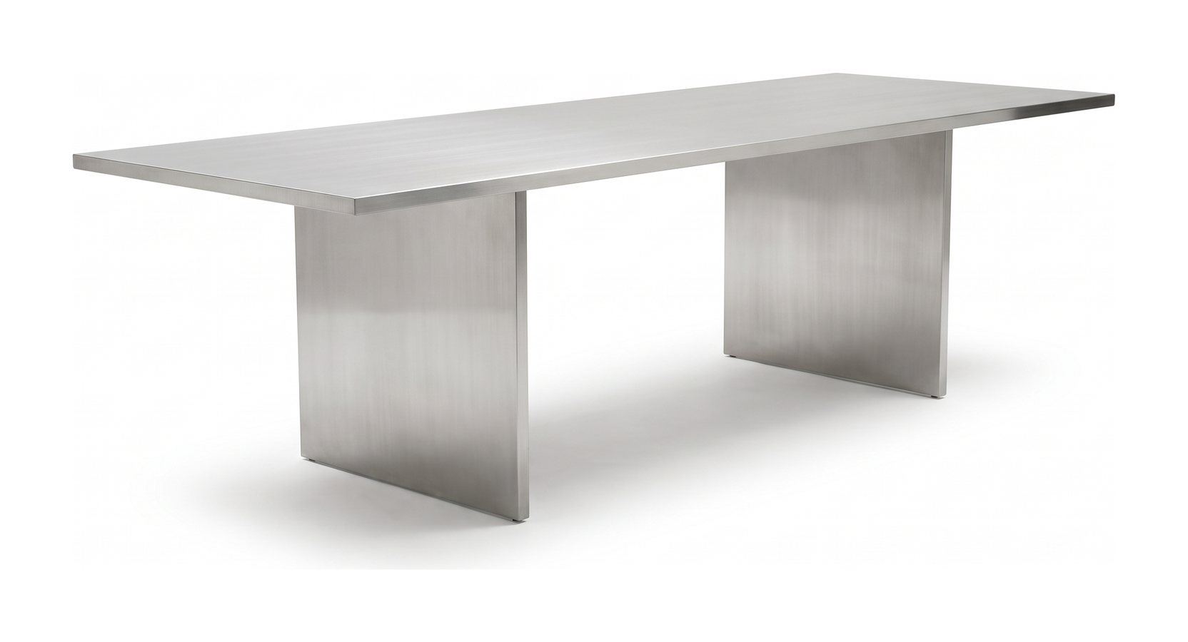 Steel long table