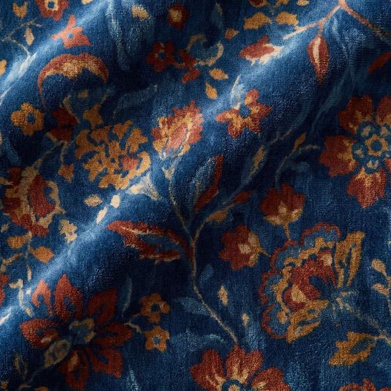 Printed velvet