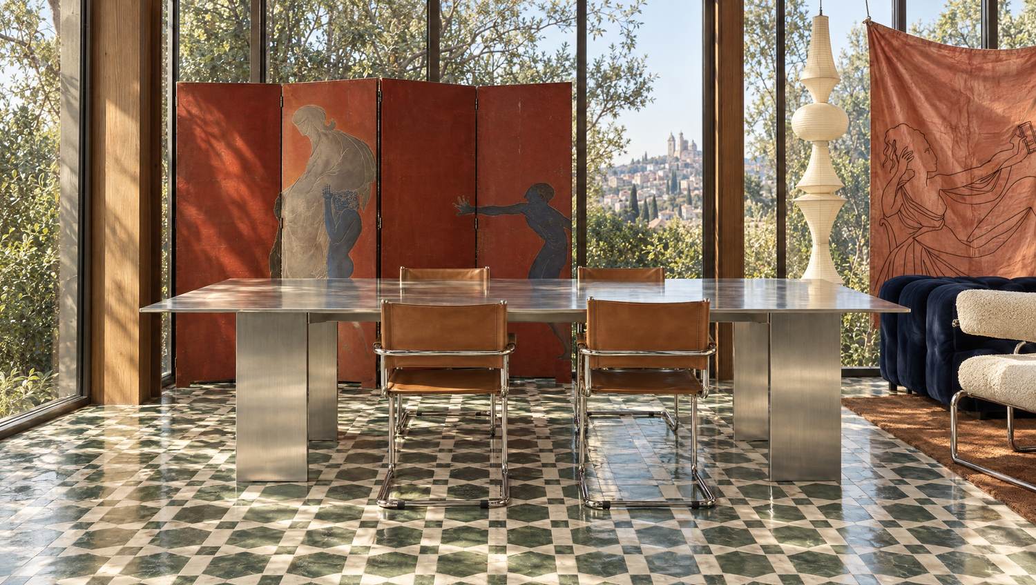 The Long Table · The room, side A, day